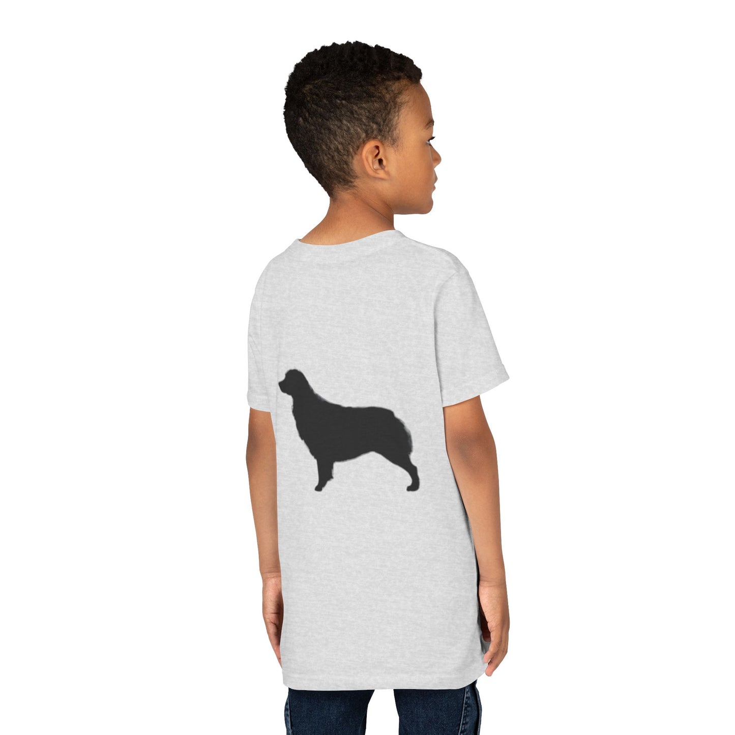 Aussie Silhouette Youth Unisex Short Sleeve Crewneck Tee