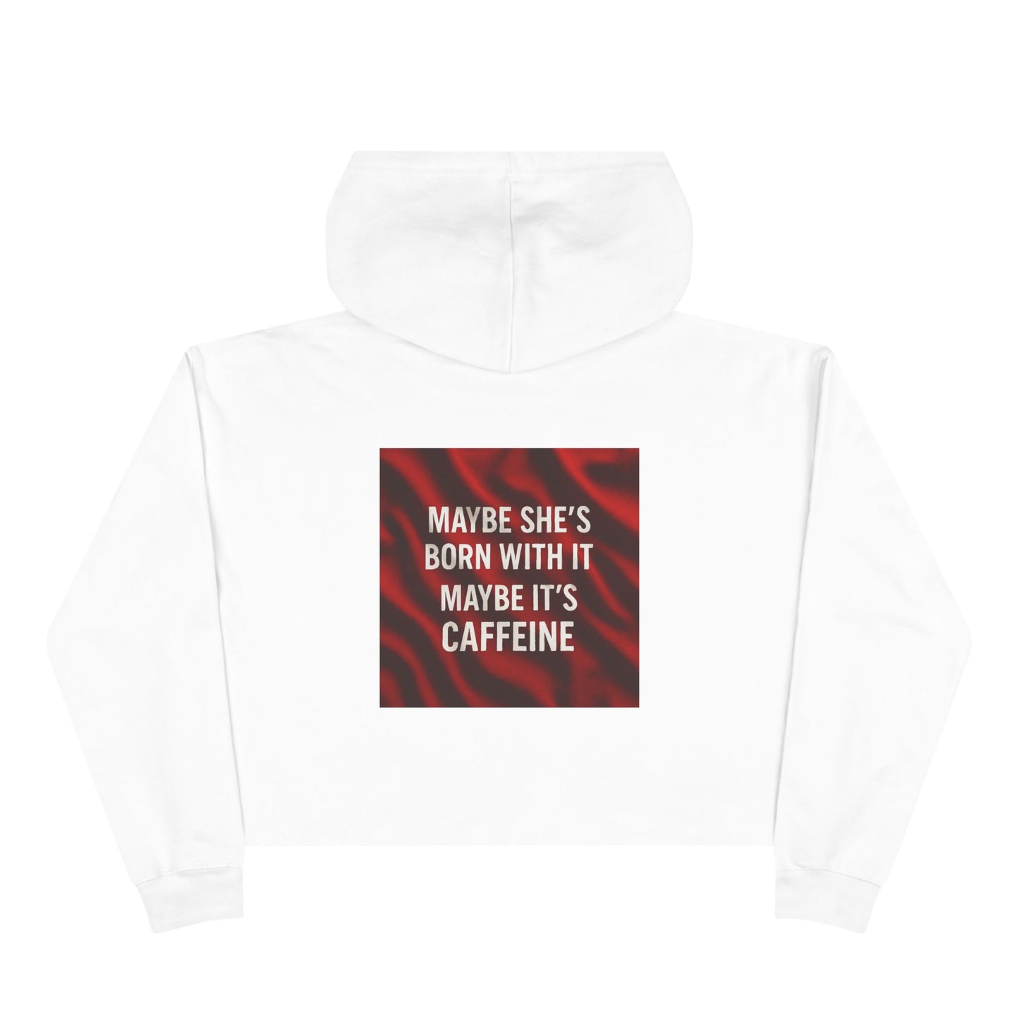 Born With It Women's Crop Hoodie