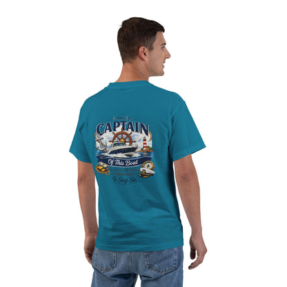 Captain Men's Short-Sleeve Crewneck Tee