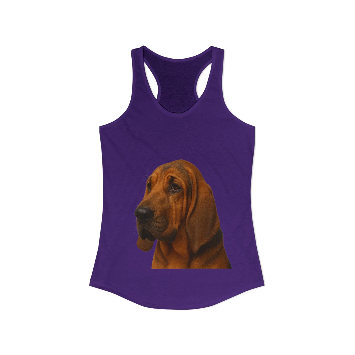 Bloodhound Head Women's Racerback Tank