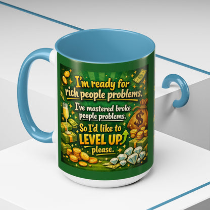 Level Up 2-Tone Coffee Mug