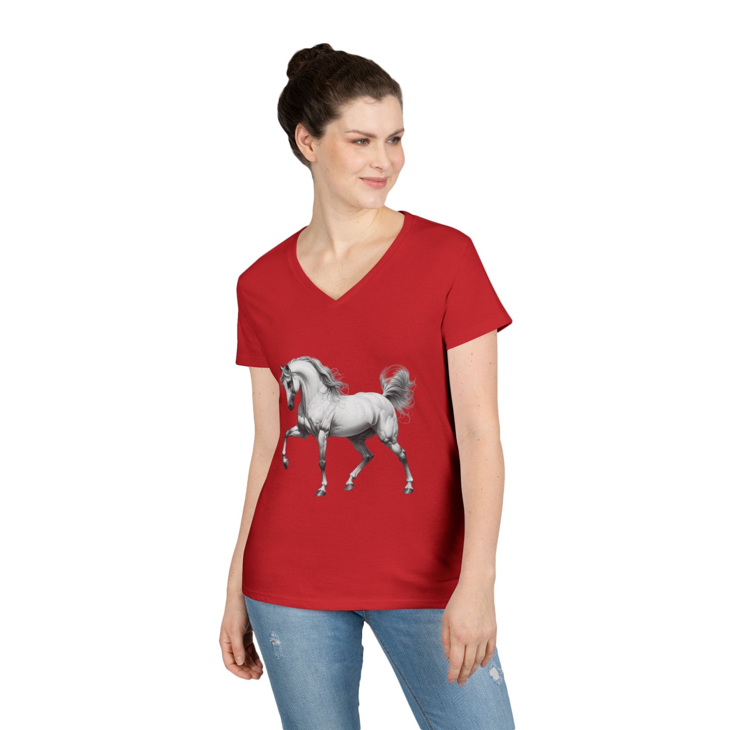 Fancy Pants Women's V-Neck T-Shirt