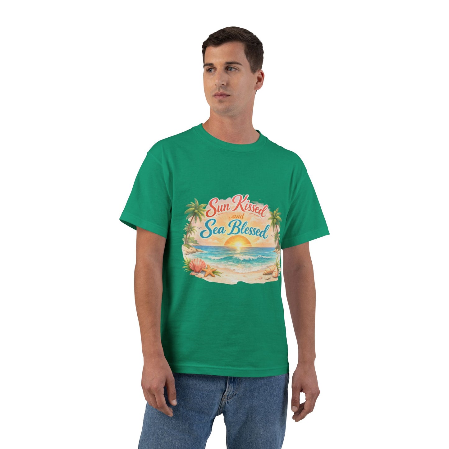 Sun Kissed Men's Short-Sleeve Crewneck Tee