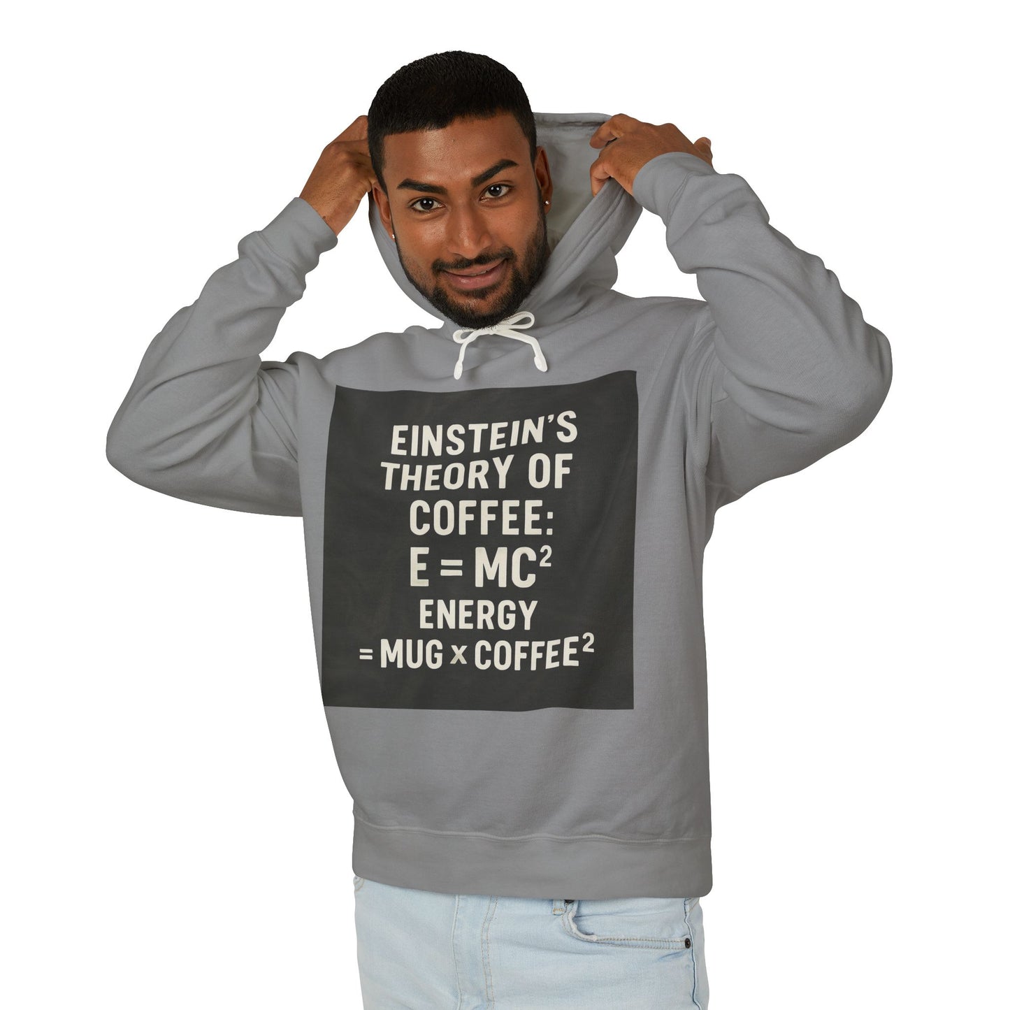 Einstein's Theory Of Coffee Unisex Lightweight Hoodie