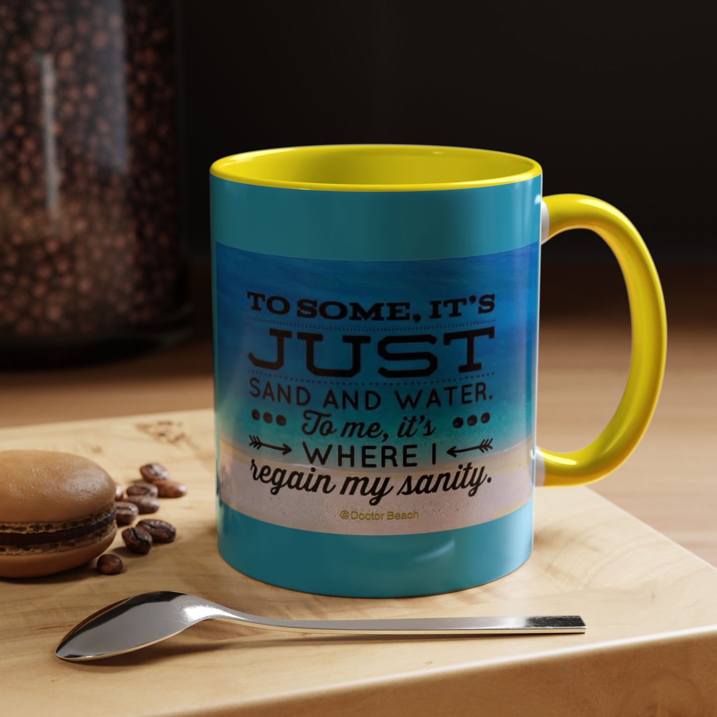 Dr. Beach 2-Tone Coffee Mug
