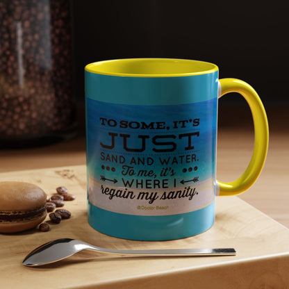 Dr. Beach 2-Tone Coffee Mug