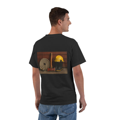 Fire/Rescue Appreciation Men's Short-Sleeve Crewneck Tee