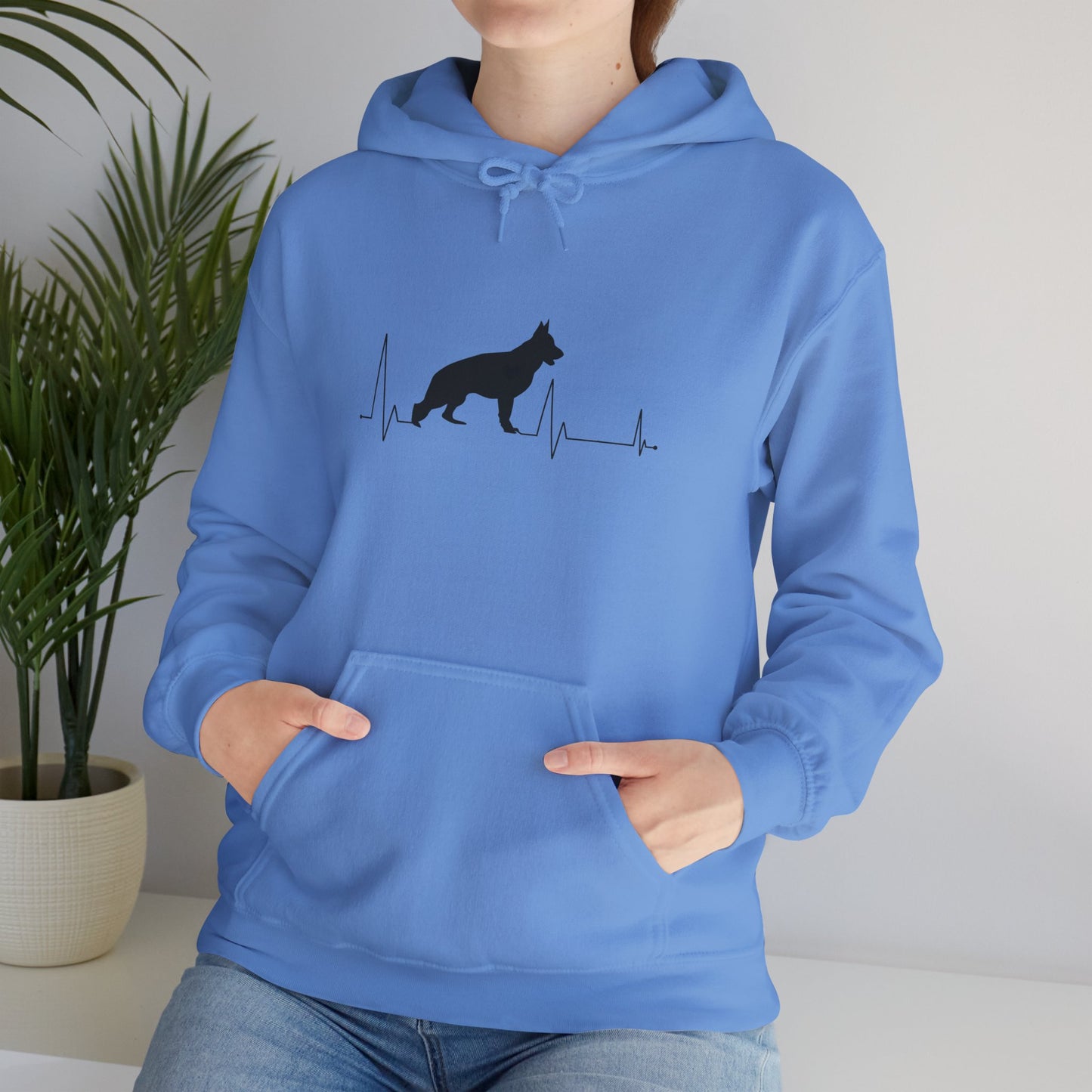My Heart Beats For German Shepherds Unisex Hoodie