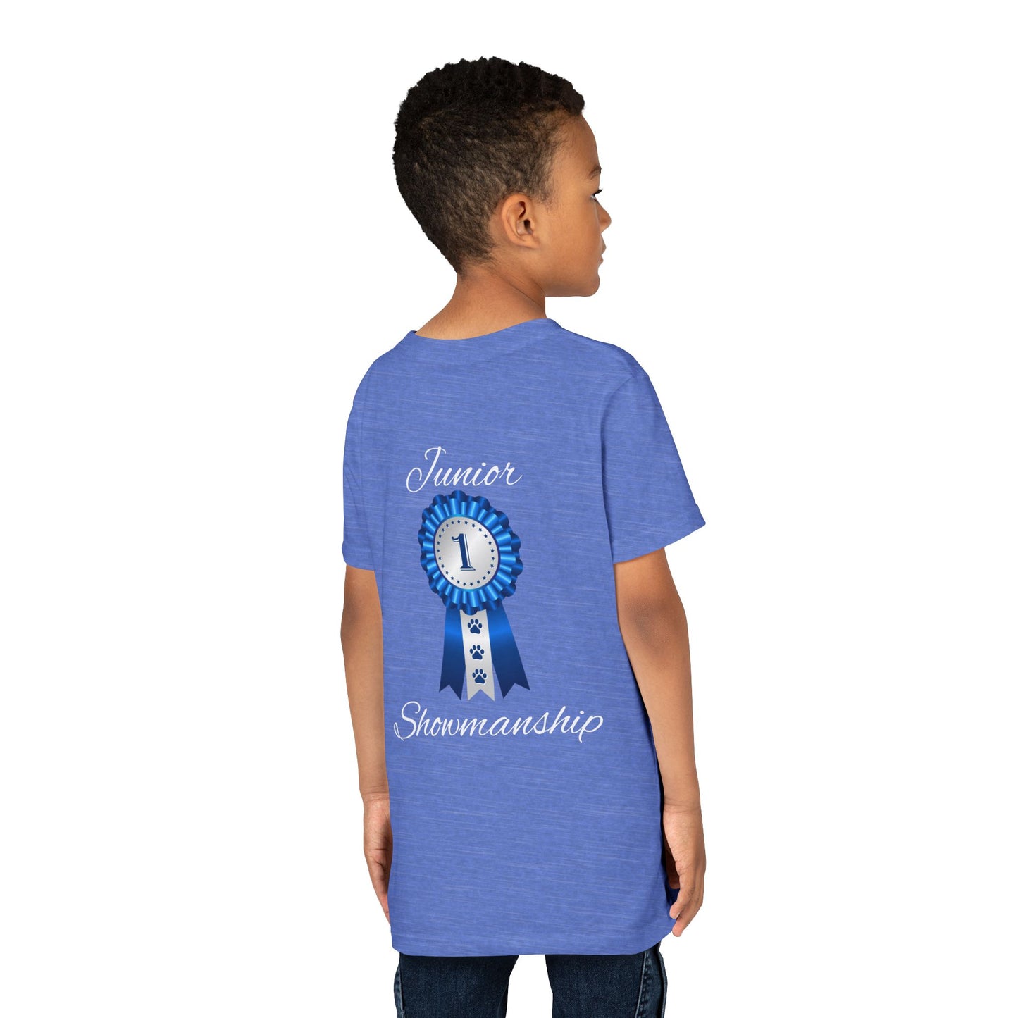 Junior Showmanship Youth Unisex Short Sleeve Crewneck Tee
