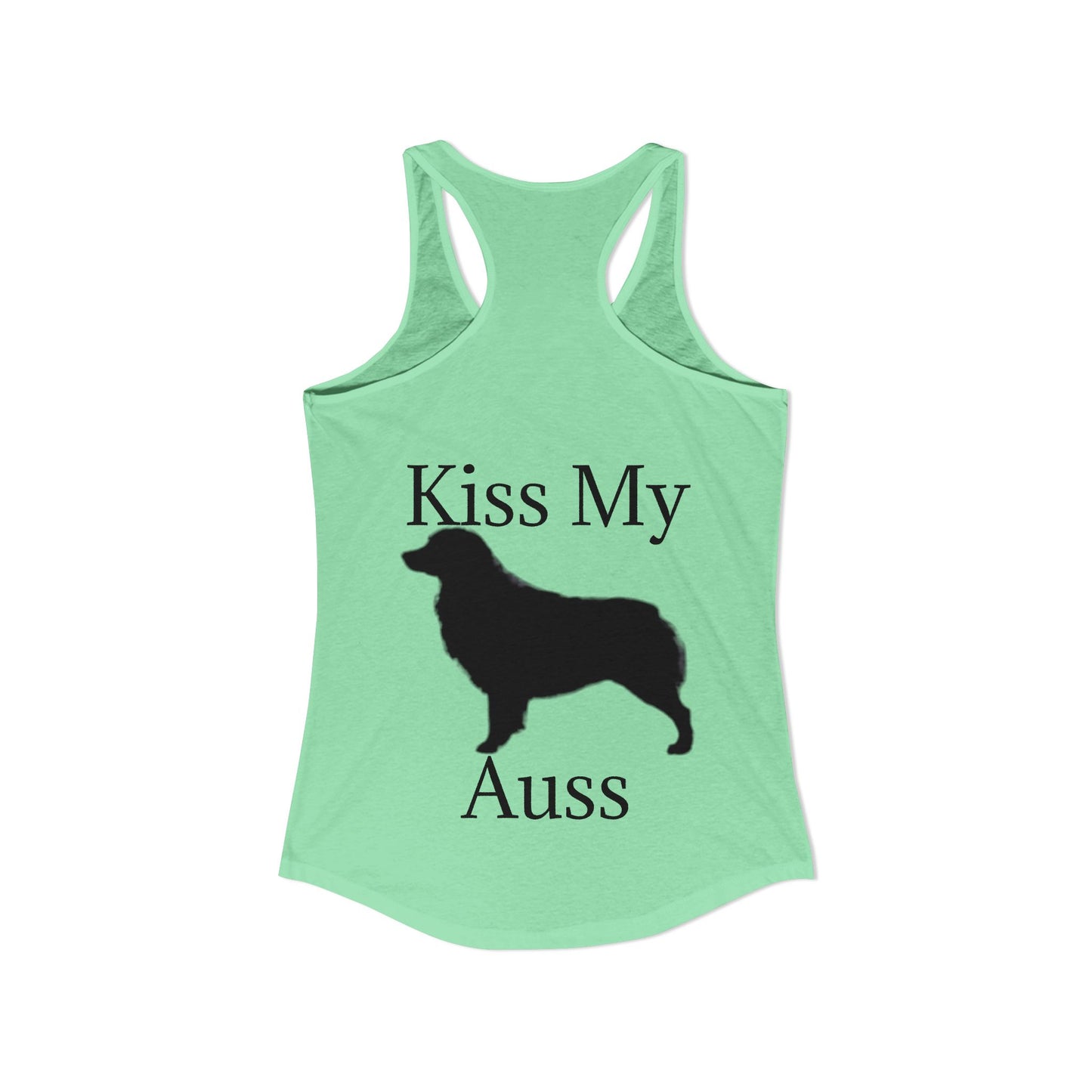 Kiss My Auss Women's Racerback Tank