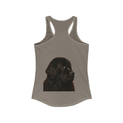 Newfie Women's Racerback Tank