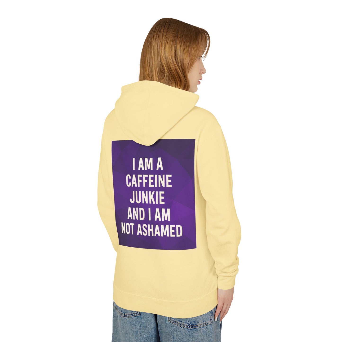 Caffeine Junkie Unisex Lightweight Hoodie