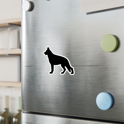 German Shepherd Silhouette Vinyl Decal