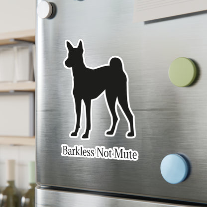 Barkless Not Mute Vinyl Decal