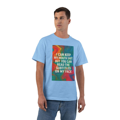 Subtitles Men's Short-Sleeve Crewneck Tee