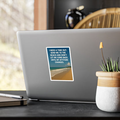 Time Out Vinyl Decal