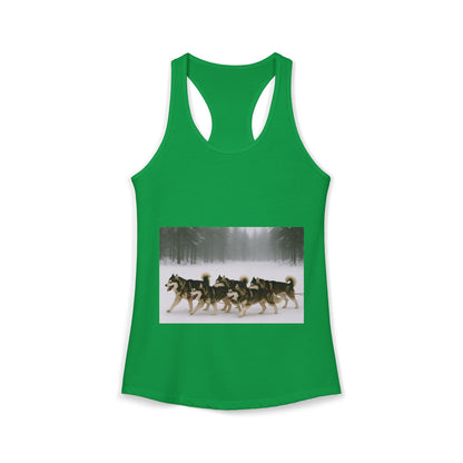 Mush On Women's Racerback Tank