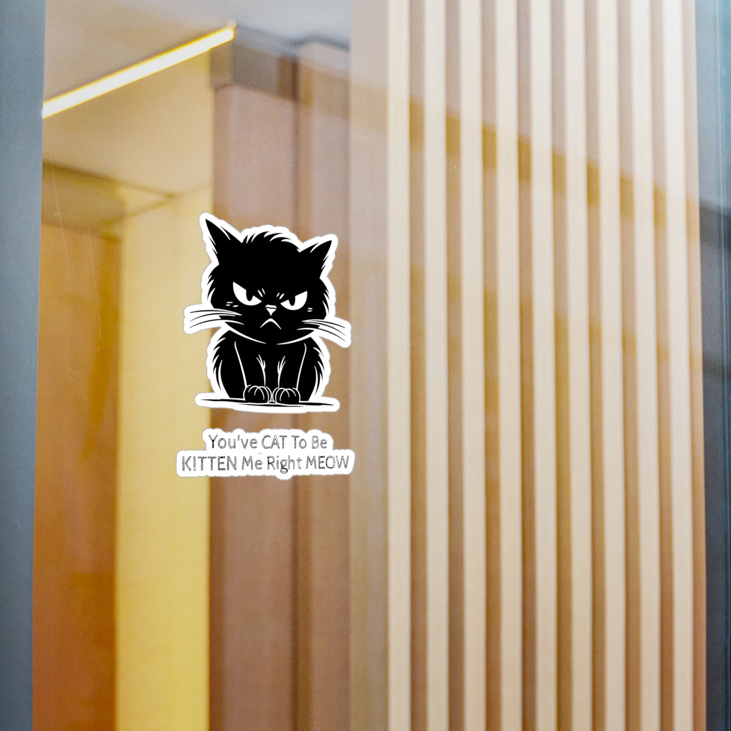 KITTEN Me Vinyl Decal