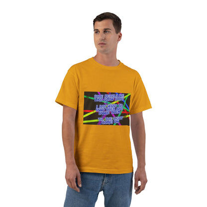 Glow Sticks Men's Short-Sleeve Crewneck Tee