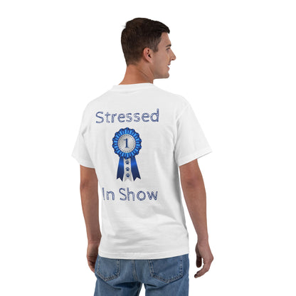 Stressed In Show Men's Short-Sleeve Crewneck Tee