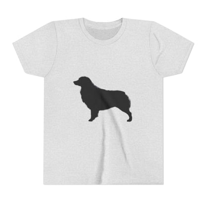 Aussie Silhouette Youth Unisex Short Sleeve Crewneck Tee