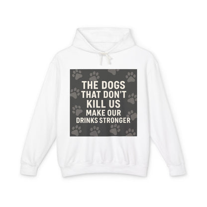 Drinks Stronger Unisex Lightweight Hoodie