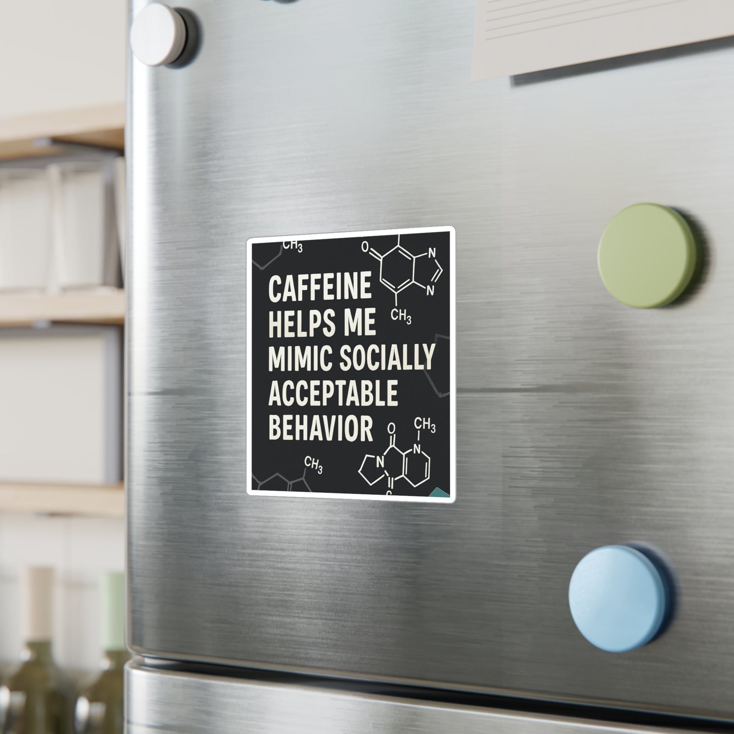 Socially Acceptable Vinyl Decal