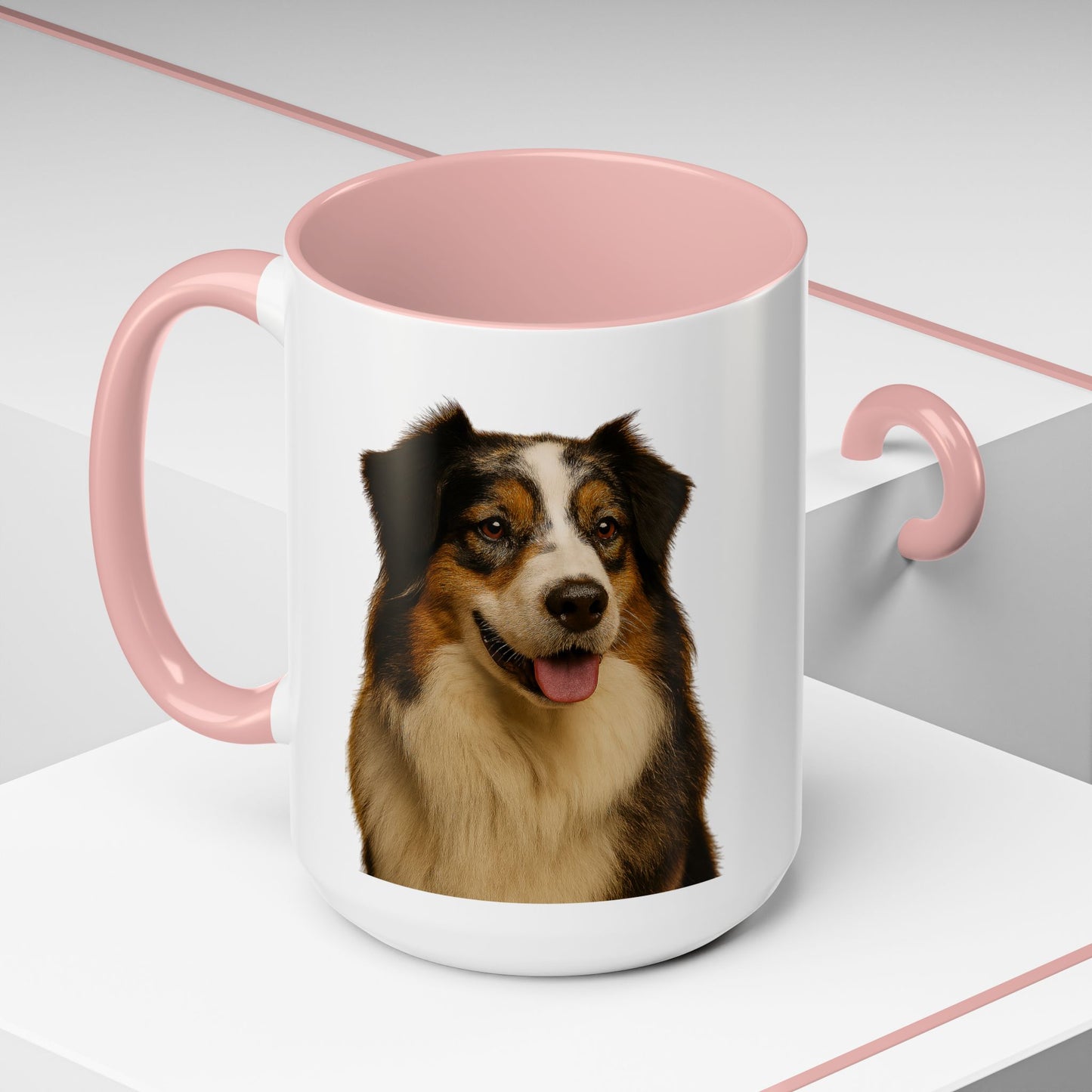 Aussie Head 2-Tone Coffee Mug