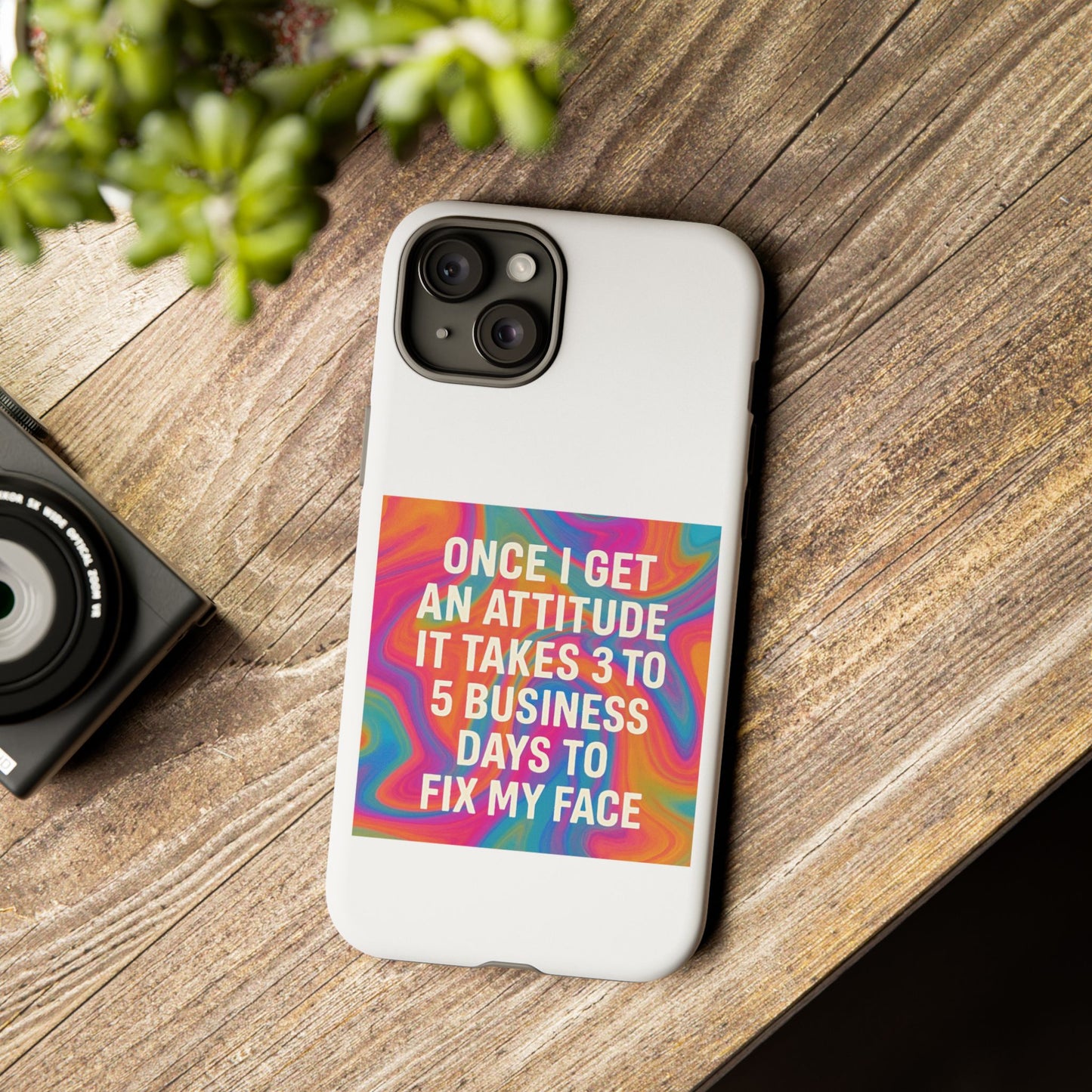 Fix My Face iPhone Case