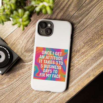 Fix My Face iPhone Case