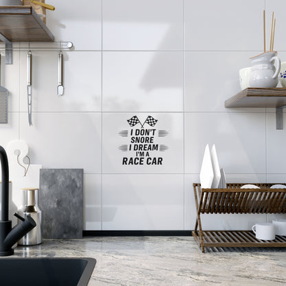 I Don't Snore Ceramic Photo Tile