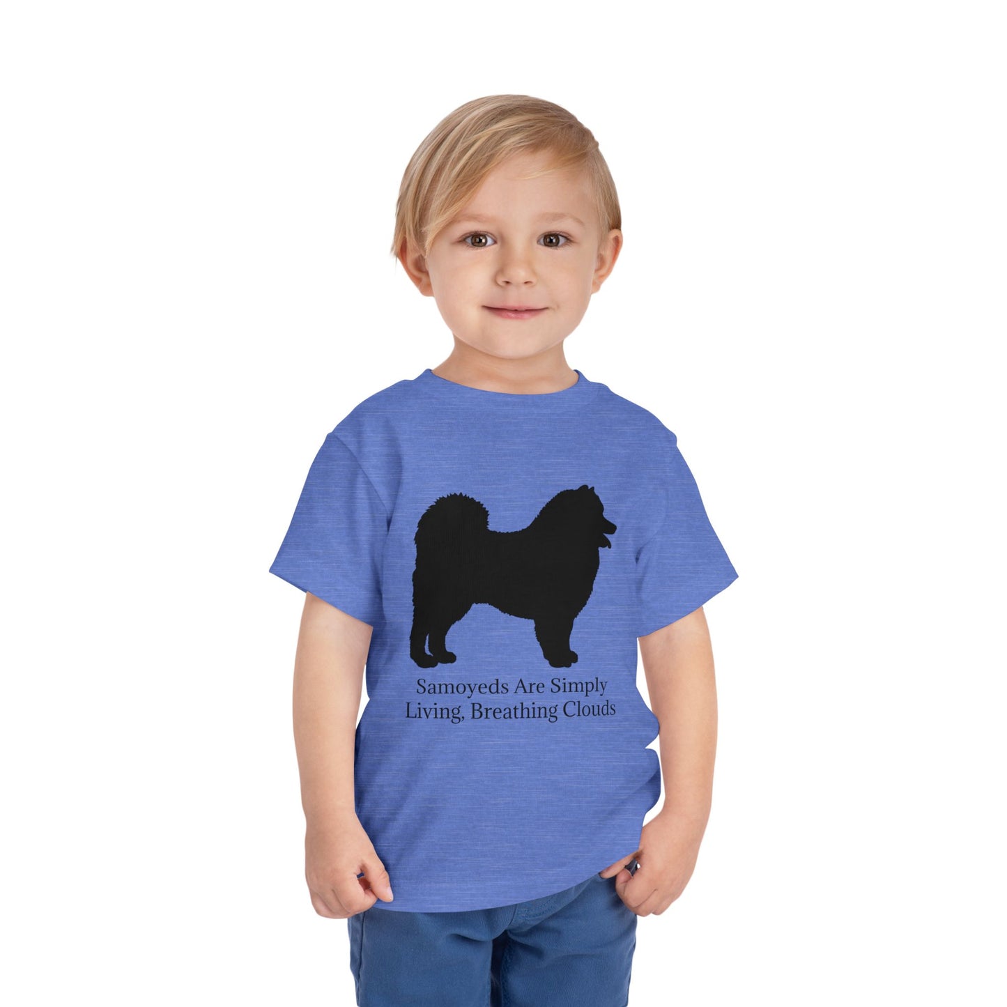 Clouds Toddler Unisex Short Sleeve Crewneck Tee