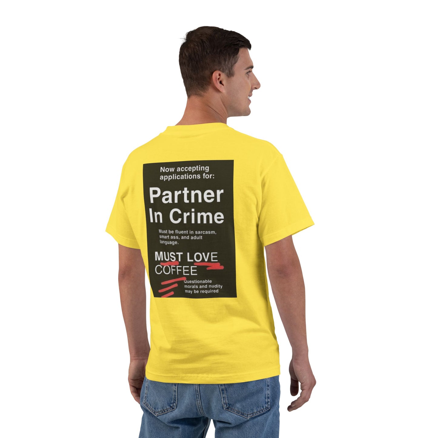 Partner In Crime Men's Short-Sleeve Crewneck Tee