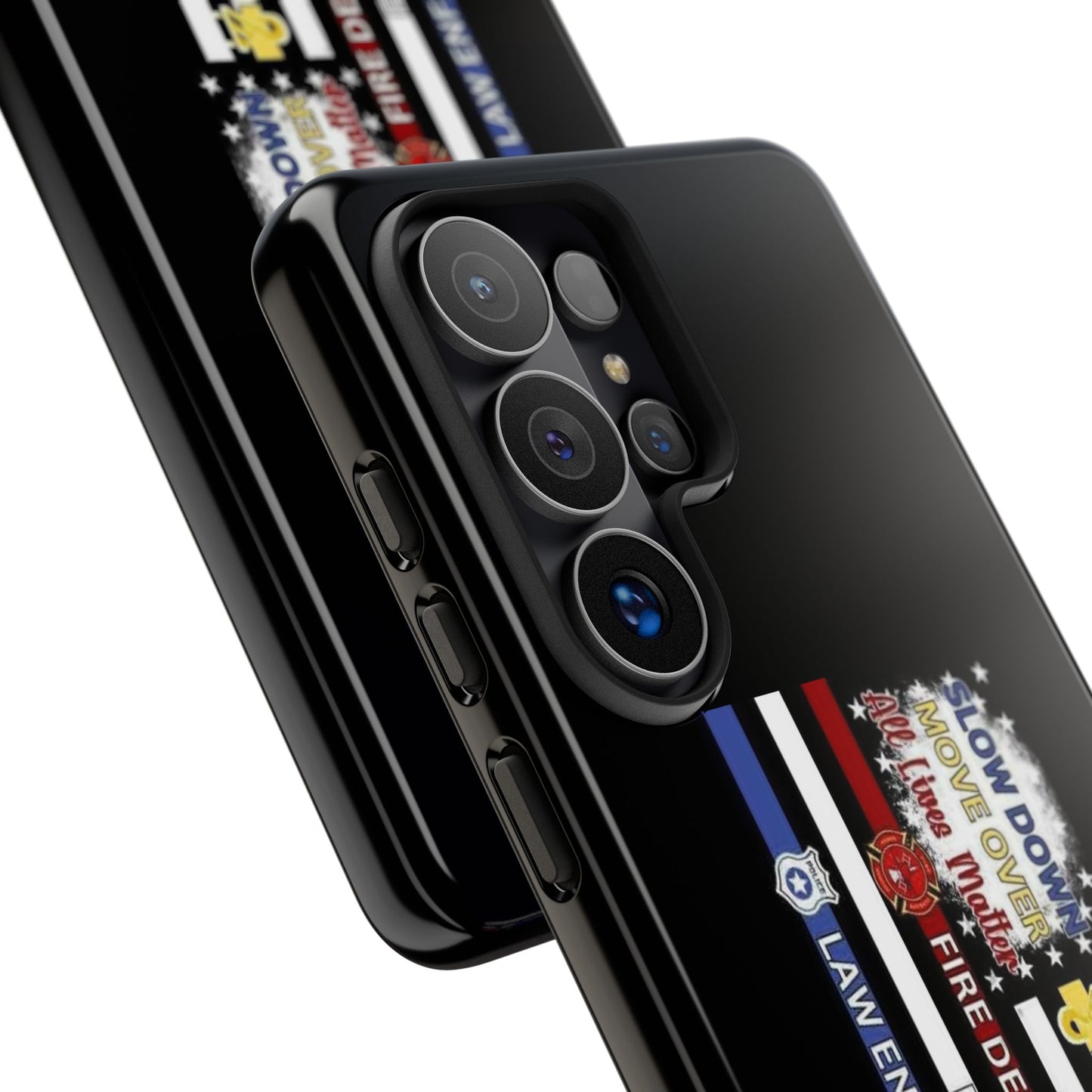 Slow Down Move Over Flag Samsung Case