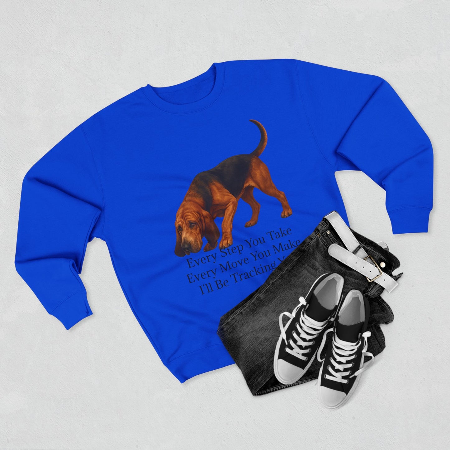 Tracking You Unisex Crewneck Sweatshirt