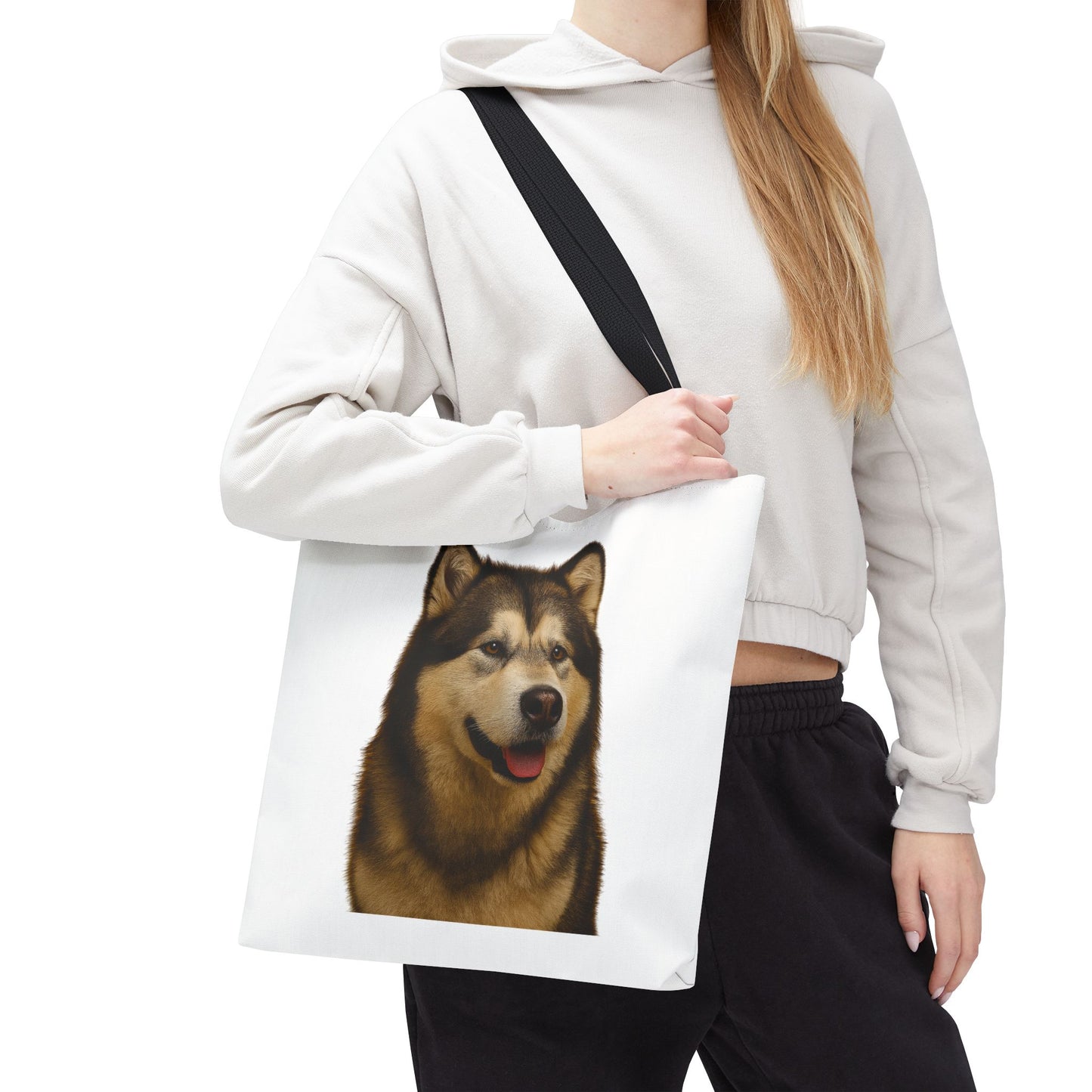 Malamute Head Tote Bag
