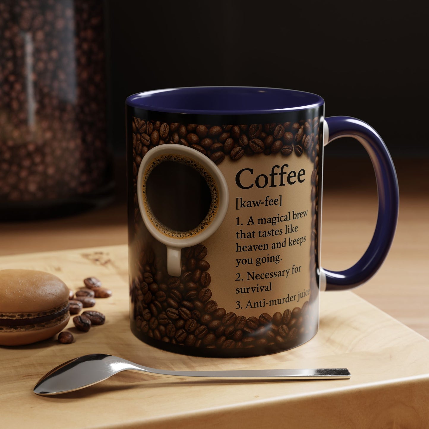 Coffee Definition 2-Tone Coffee Mug