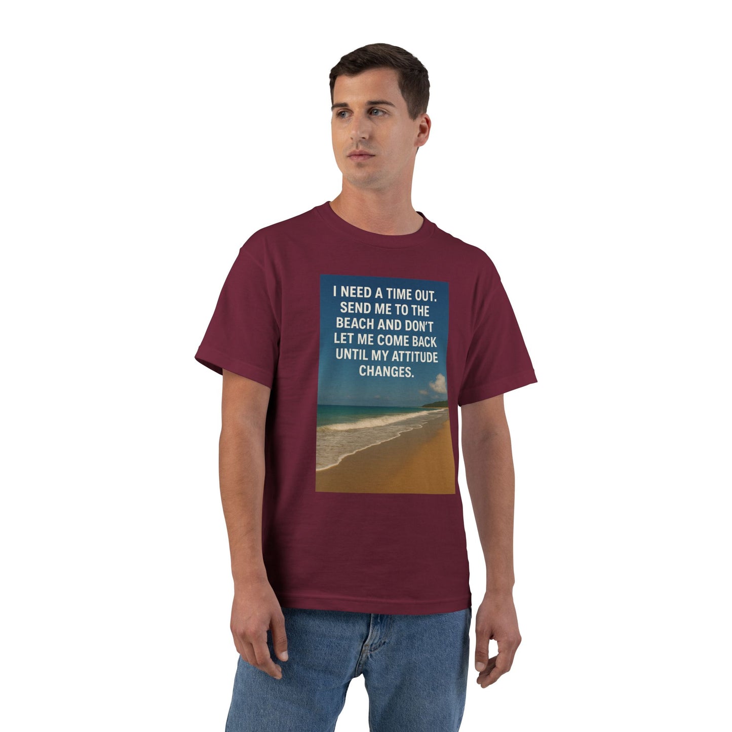 Time Out Men's Short-Sleeve Crewneck Tee