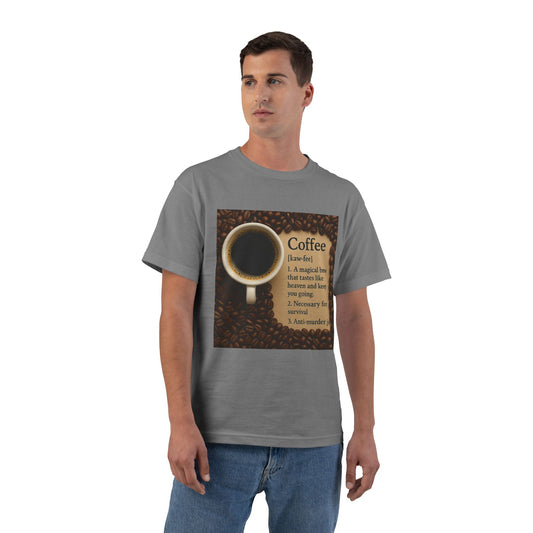 Coffee Definition Men's Short-Sleeve Crewneck Tee