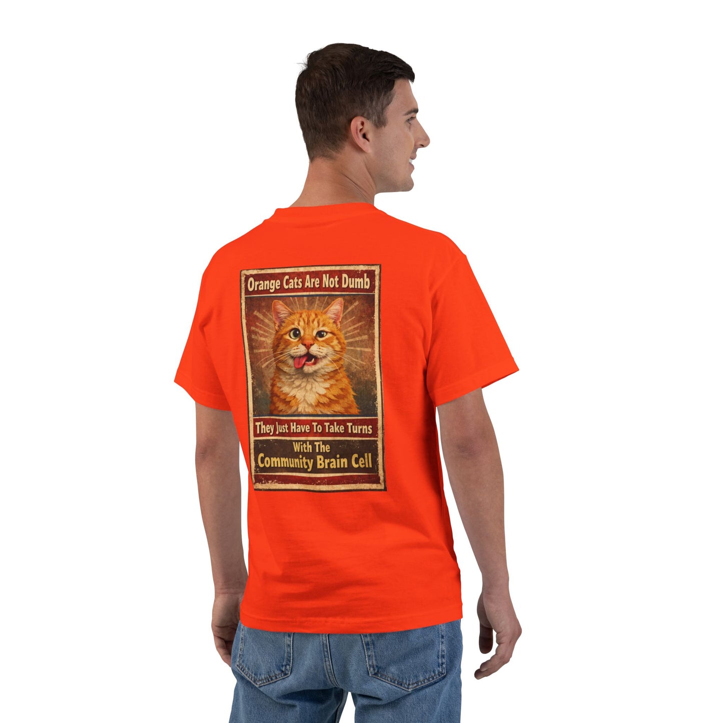 Community Brain Cell Men's Short-Sleeve Crewneck Tee