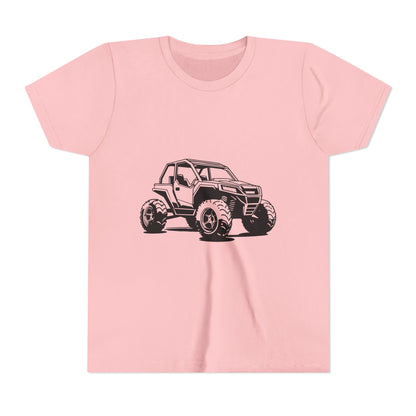 Off The Beaten Path Side By Side Youth Unisex Short Sleeve Crewneck Tee