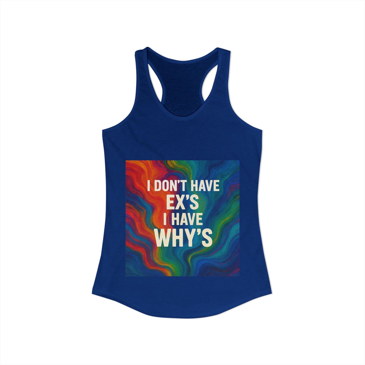 X's And Y's Women's Racerback Tank