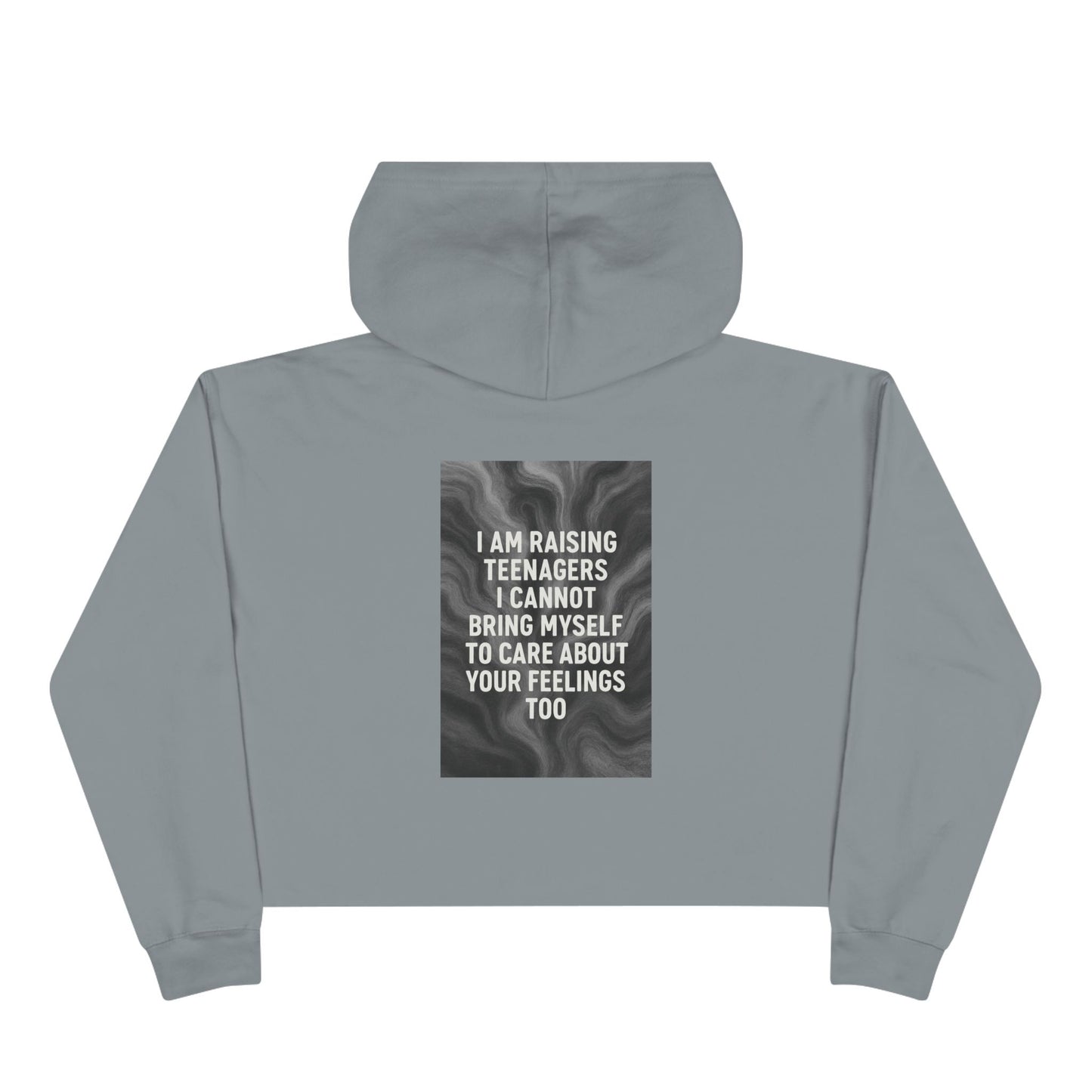 Raising Teenagers Women's Crop Hoodie
