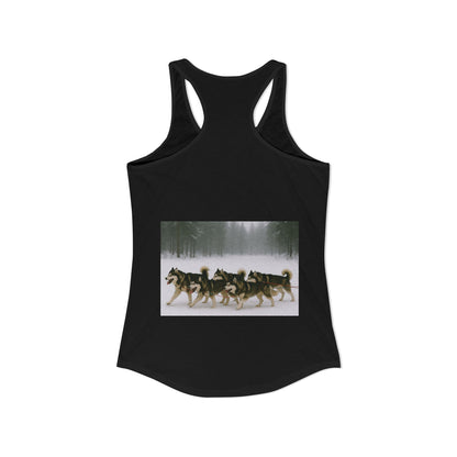 Mush On Women's Racerback Tank