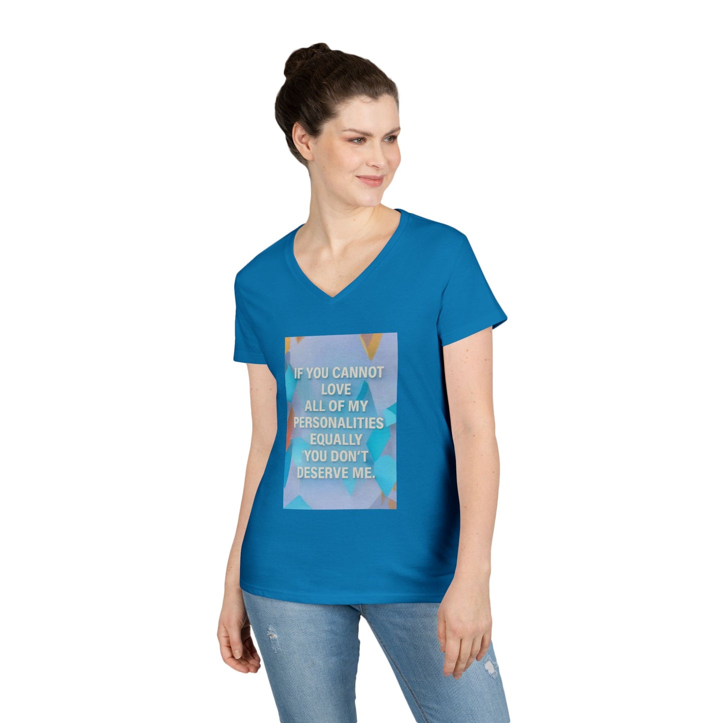 All Of My Personalities Women's V-Neck T-Shirt