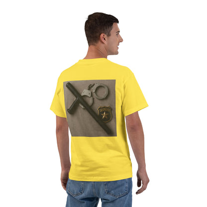 Law Enforcement Appreciation Men's Short-Sleeve Crewneck Tee