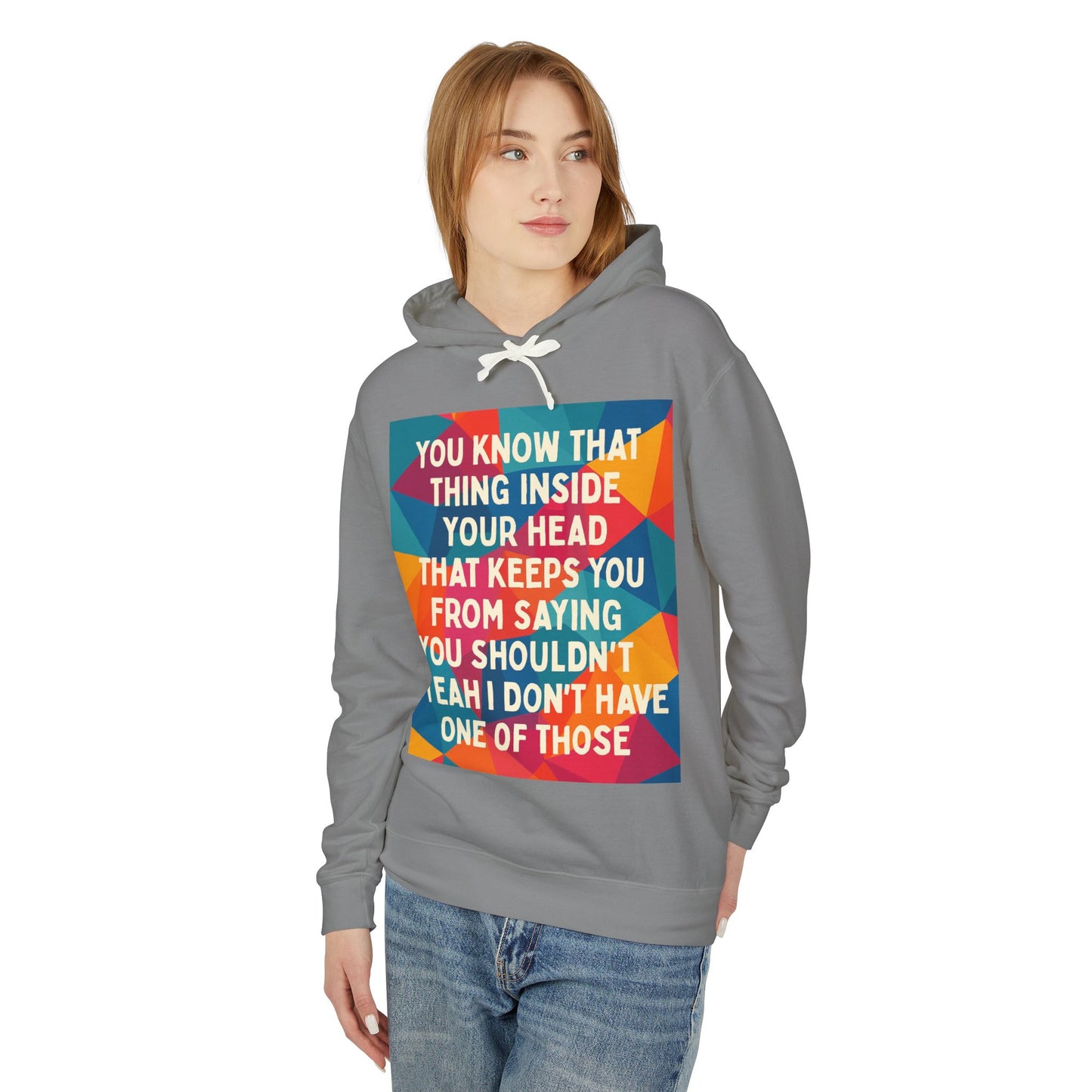 No Filter Unisex Lightweight Hoodie