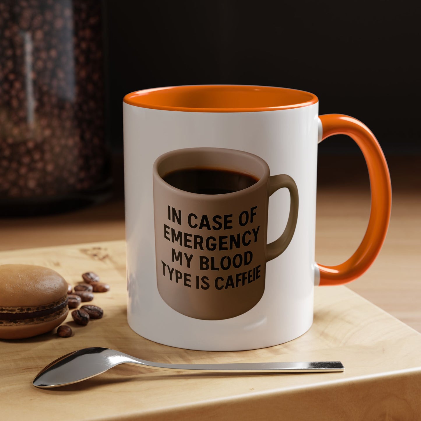 Blood Type 2-Tone Coffee Mug