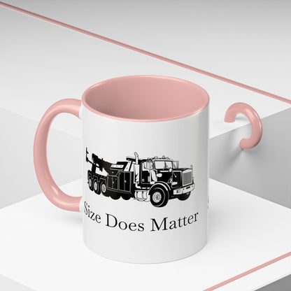 Size Does Matter 2-Tone Coffee Mug