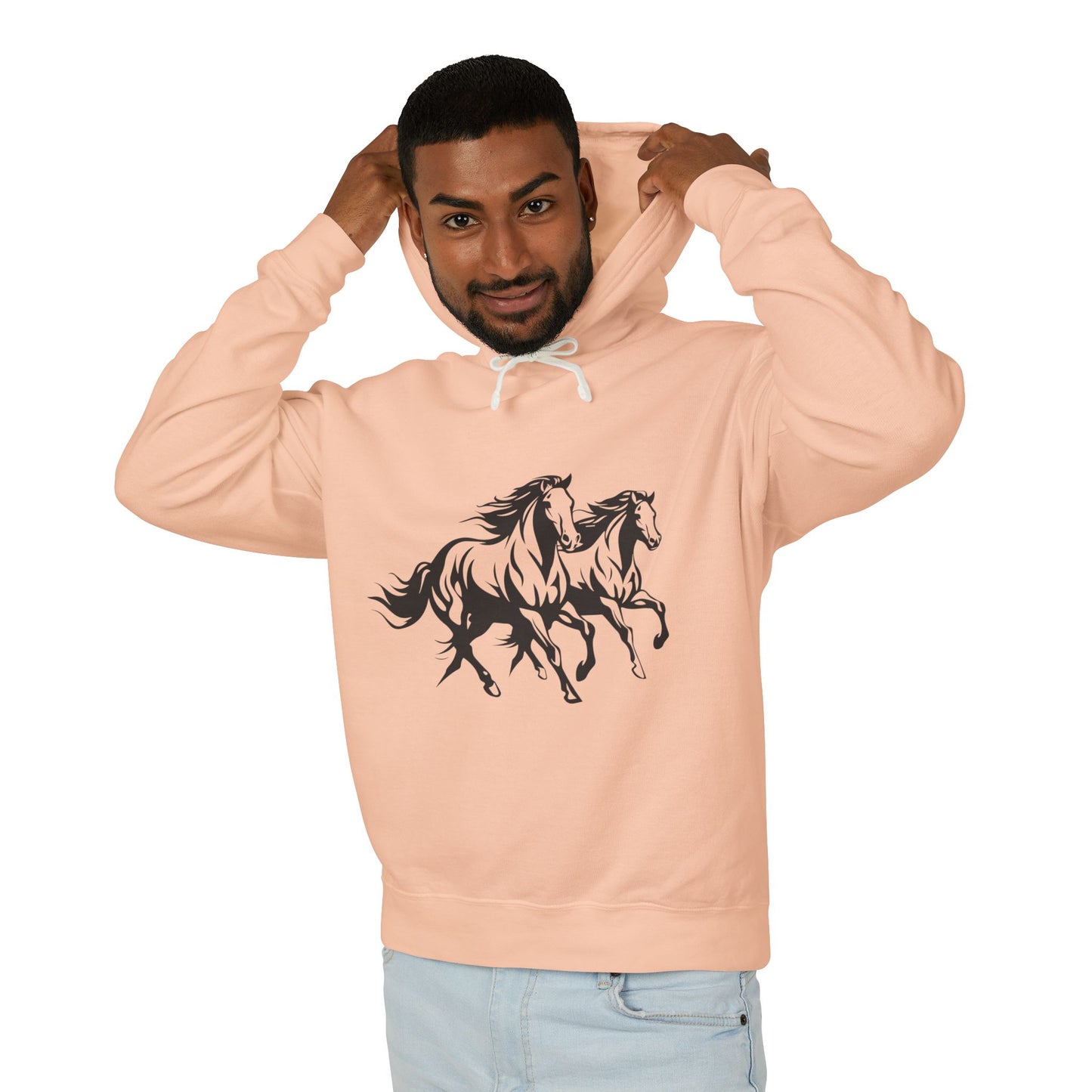 Horsin' Around Unisex Lightweight Hoodie